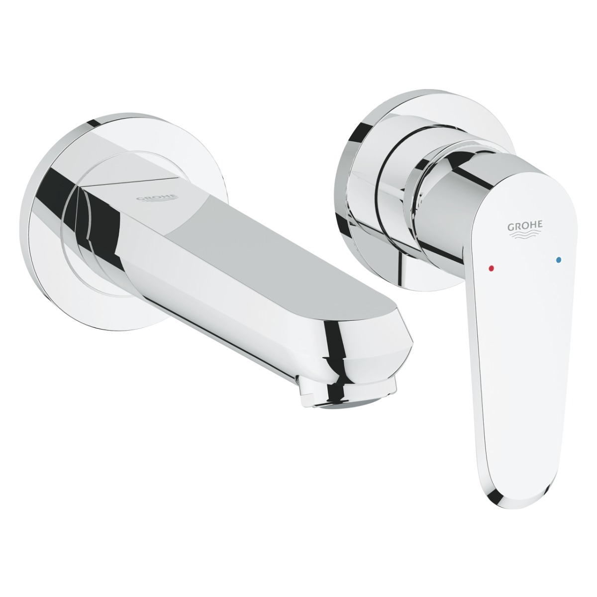 Grohe Eurodisc Cosmopolitan afbouwdeel 2-gats inbouw wastafelkraan chroom