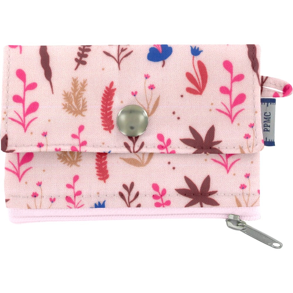 Mini Pochette Porte-Monnaie Herbier Rose