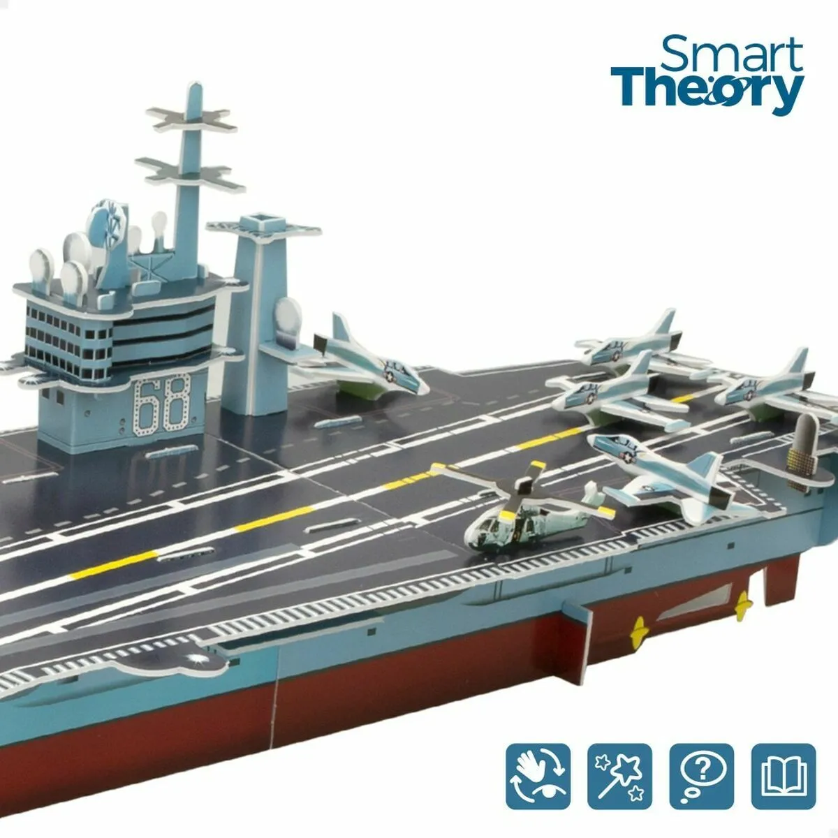 COLOR BABY - Nimitz Porte-avions 3D 67 pièces