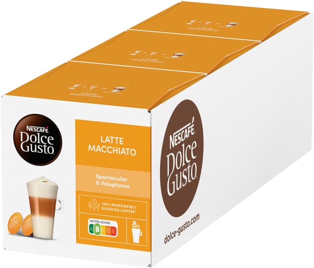 Nescafé Dolce Gusto Latte Macchiato kaffekapsler (16 stk)