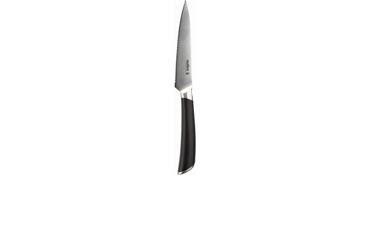 Küchenmesser Comfort Pro gezackt 11 cm, Schwarz/SilberGezacktes Universalmesser