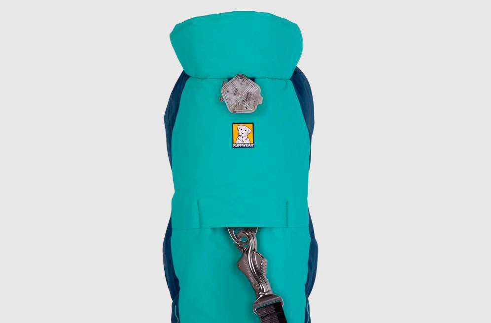 Ruffwear Vert Hundejacke wasserdicht XS 43–56 cm Aurora Teal