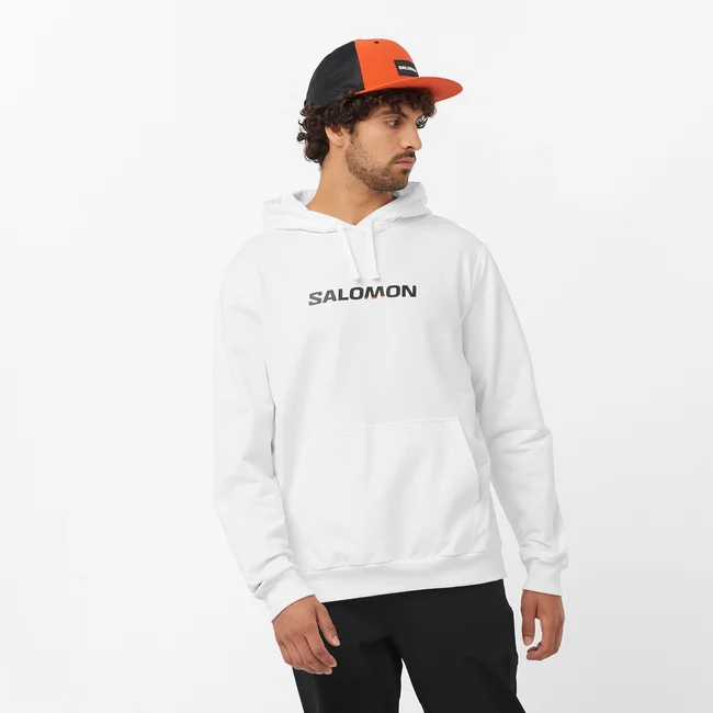 SALOMON LOGO PERFORMANCE  Kapuzensweatshirt Herren