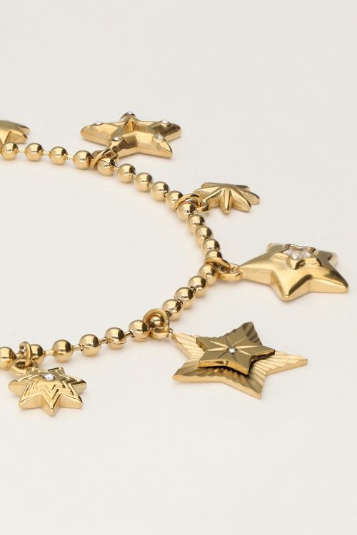 Starry bedelarmband met sterren