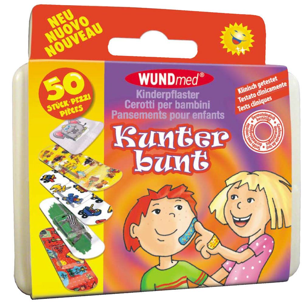 WUNDmed® Kinderpflaster Kunterbunt