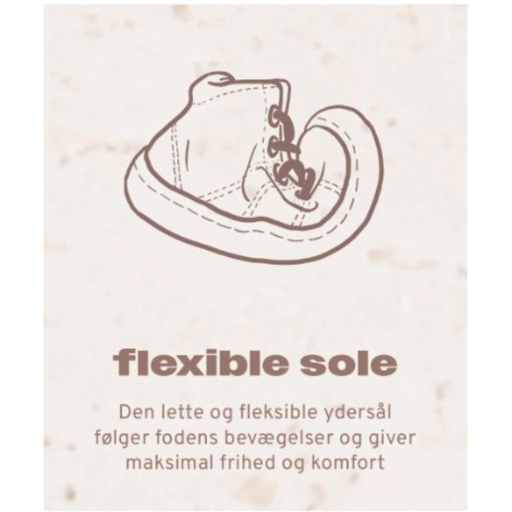 Køb Bisgaard Nude Barefoot Hana First Step Sko
