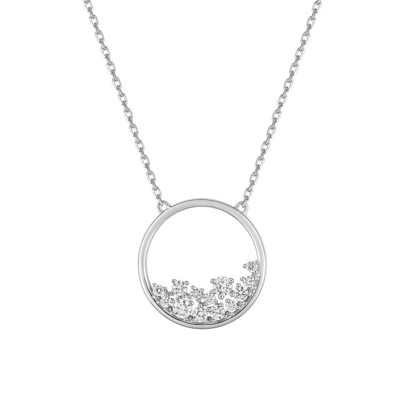 Collier Femme - Argent 925 - Longueur : 42 cm