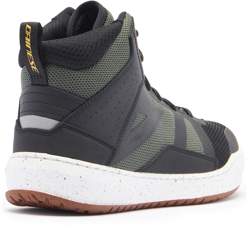 Dainese - Baskets Suburb Air Noir / Kaki / Jaune fluo