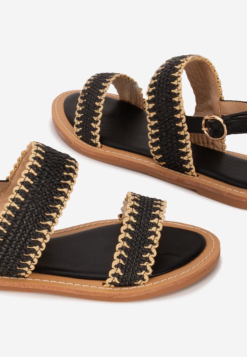 Sandales femme noires Tamarea