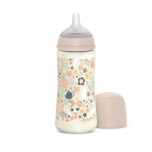 Biberon 360ml tétine SXPro L Wonderland Rose - SUAVINEX