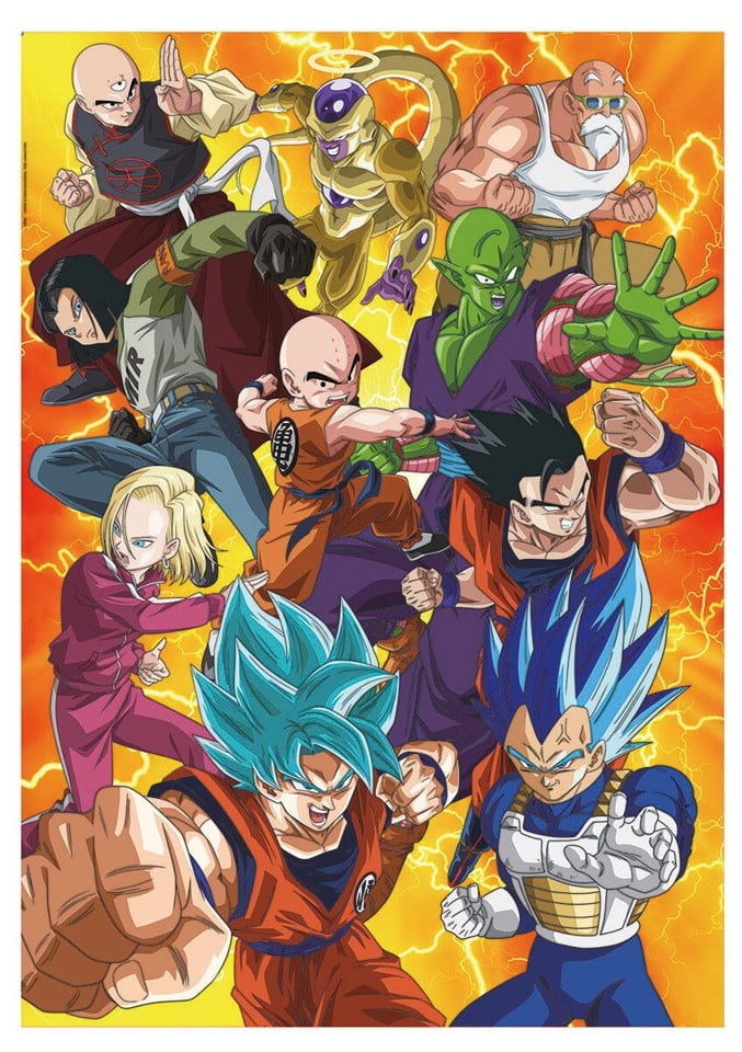 Puslespil - 500 brikker - Dragon Ball Super