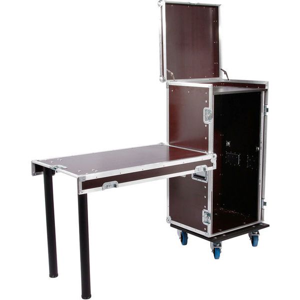 Thon L-Rack 20HE Toolcase mit Rollen