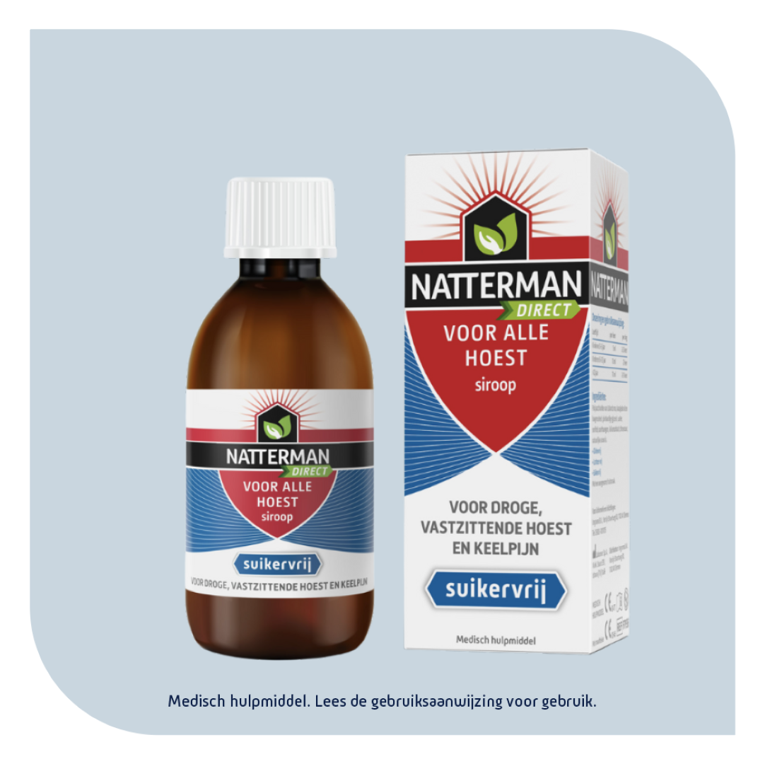 Natterman Hoest drank alle hoest suikervrij (120 ml)