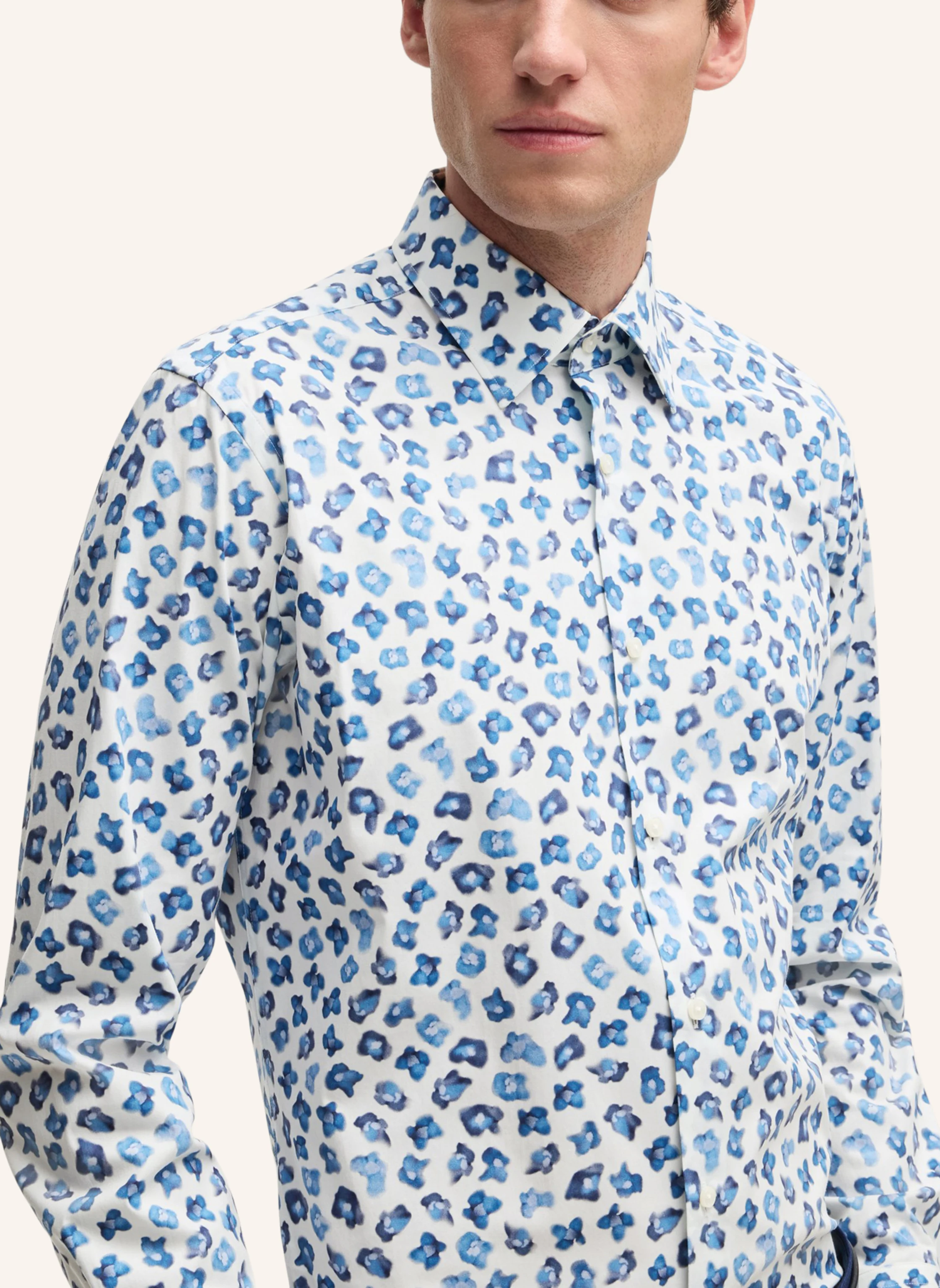 BOSS Business Hemd H-JOE-KENT-C1-214 Regular Fit