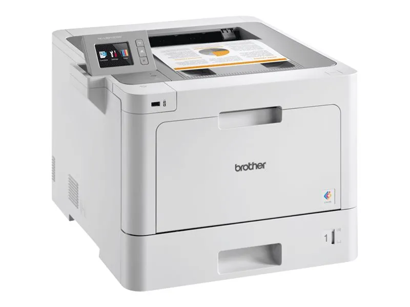 Brother HL-L9310CDW - Printer - farve - Duplex - laser - A4/Legal - 2400 x 600 dpi - op til 31 spm (mono) / op til 31 spm (farve) - kapacitet: 300 ark - USB 2.0, Gigabit LAN, Wi-Fi(n), USB vært, NFC - med Brother PRINT AirBag til 400.000 sider