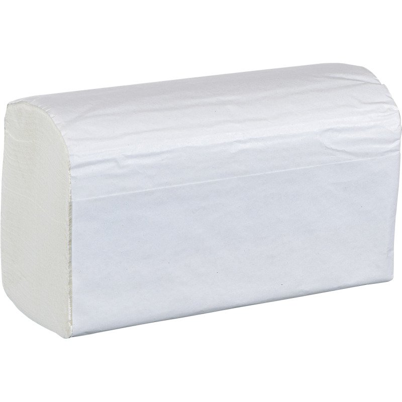 Essuie-mains Bruneau extra blanc pliage enchevêtré - Colis de 3750