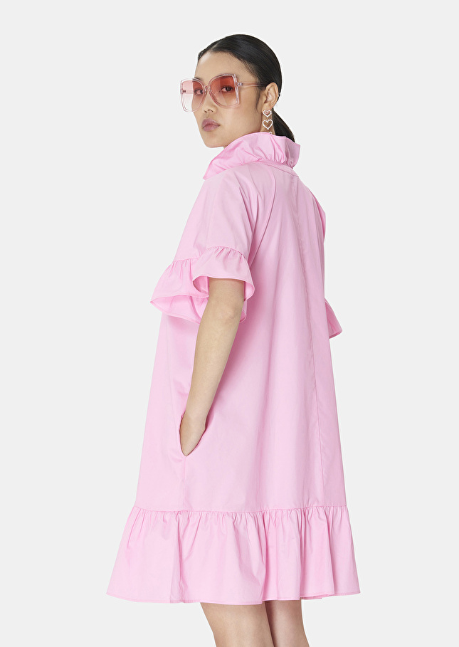 Robe Ripolinerose en popeline
