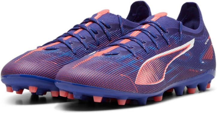 PUMA Fußballschuhe Low Ultra 5 Pro MG 107886 Lapis Lazuli- White-Sunset Glow