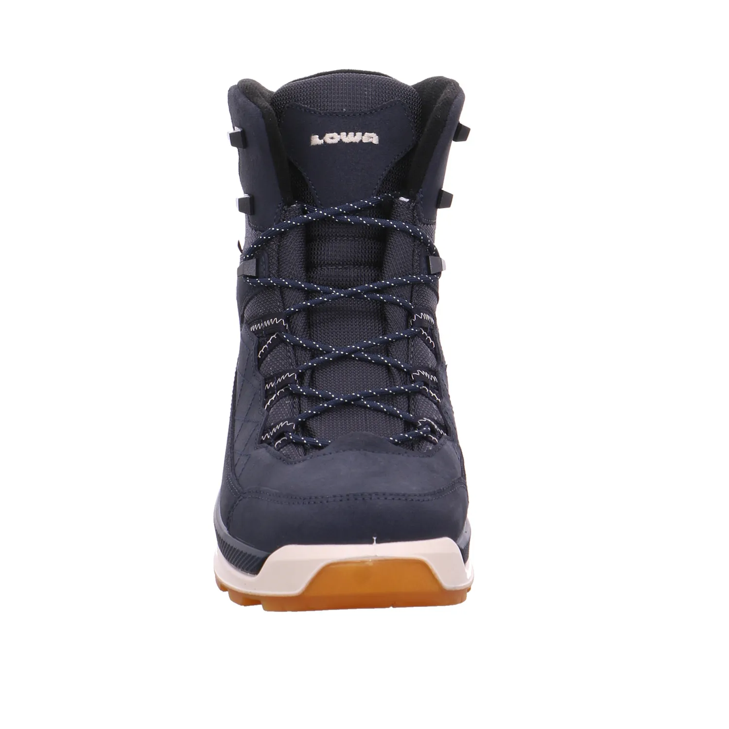LOWA Snowboots Dunkelblau Leder