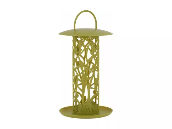 Mangeoire silo pour oiseaux Chiffchaff Pour boules de graisse + plateau