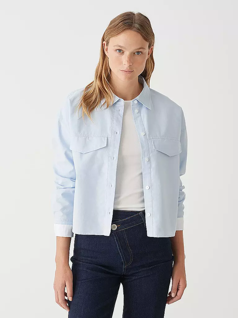OPUS Bluse FINSI hellblau