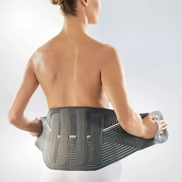 Cinto de suporte lombar Velpeau Dorsafit Comfort, 21 cm, tamanho 2, preto e verde.