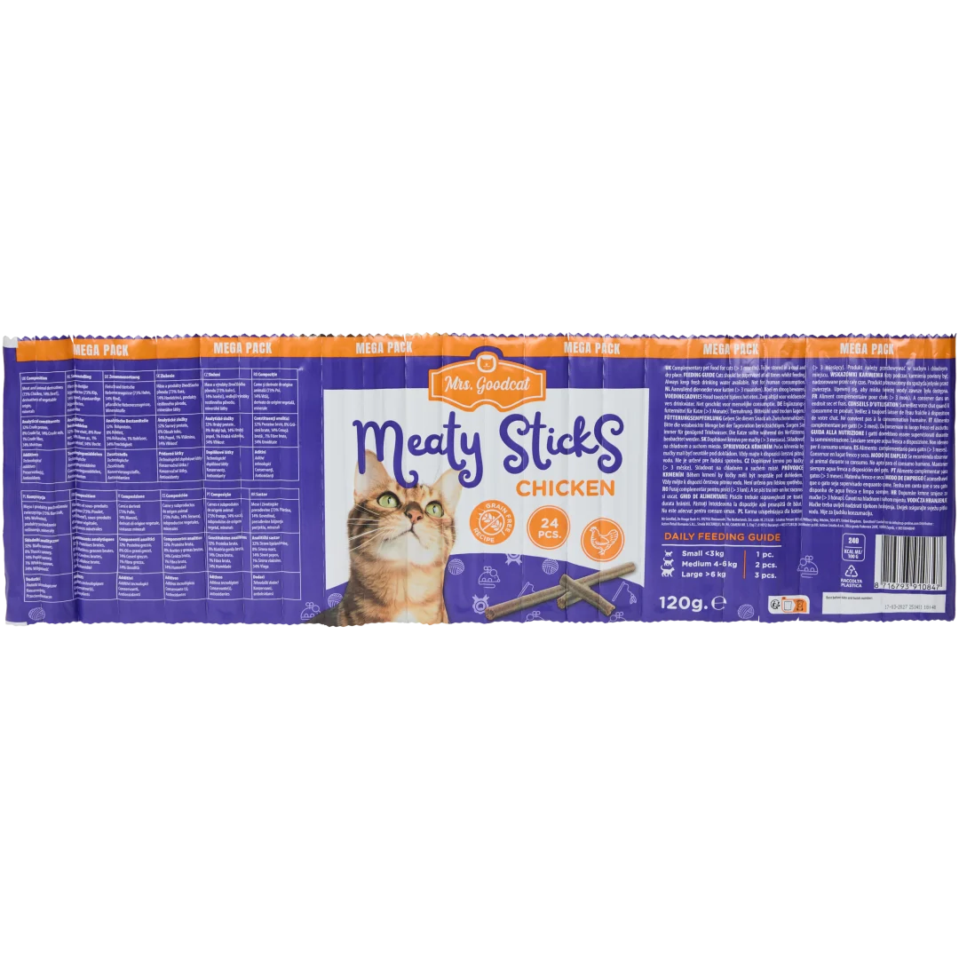 Mr. Goodlad kattensticks 24 stuks | diverse varianten