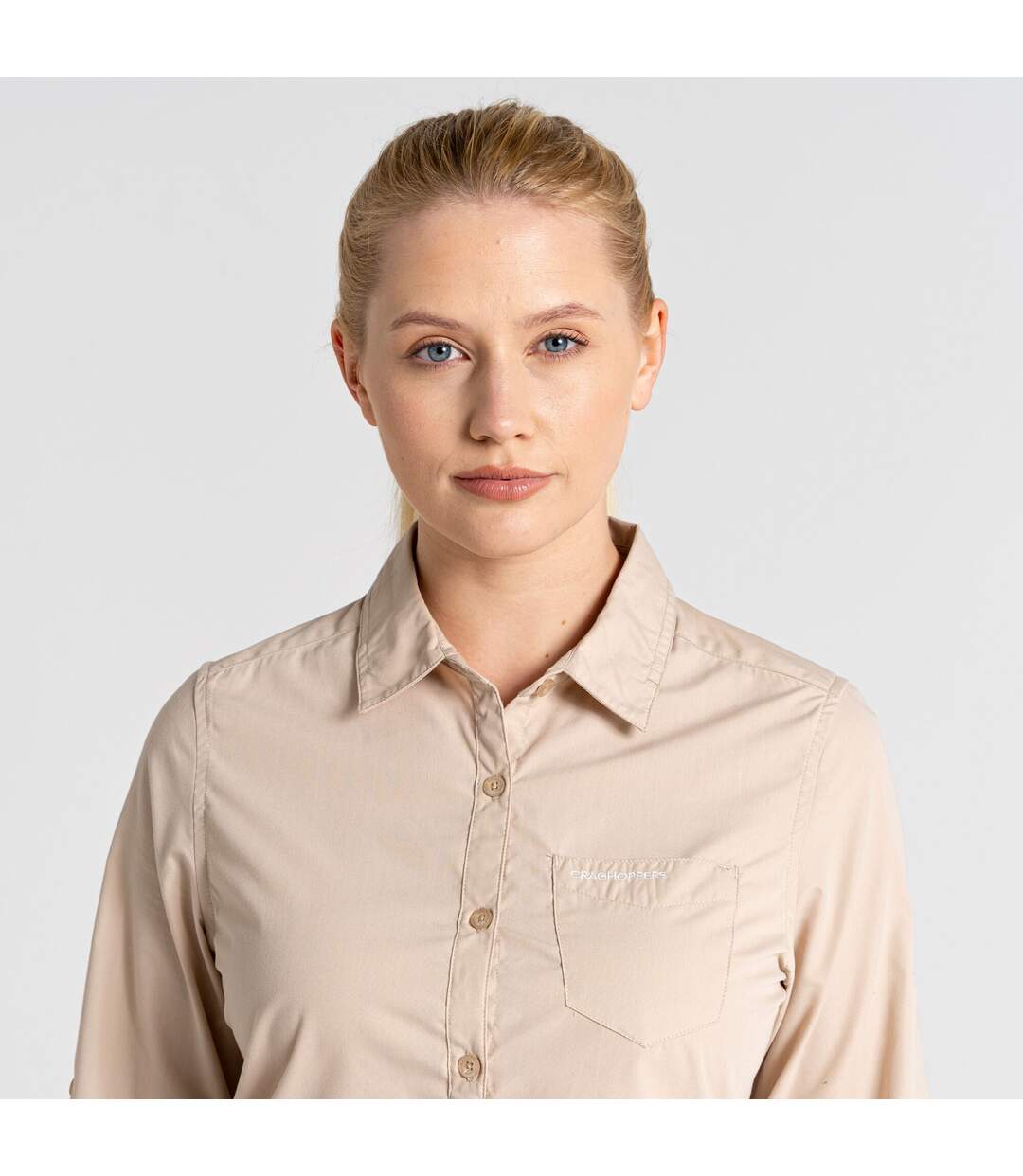 Craghoppers - Chemisier KIWI - Femme (Beige) - UTCG1698