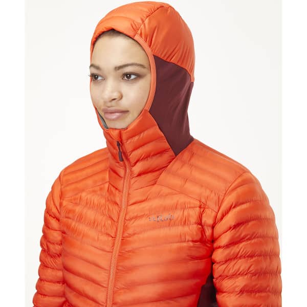 Doudoune randonnée RAB CIRRUS FLEX 2.0 HOODY W GRAPEFRUIT