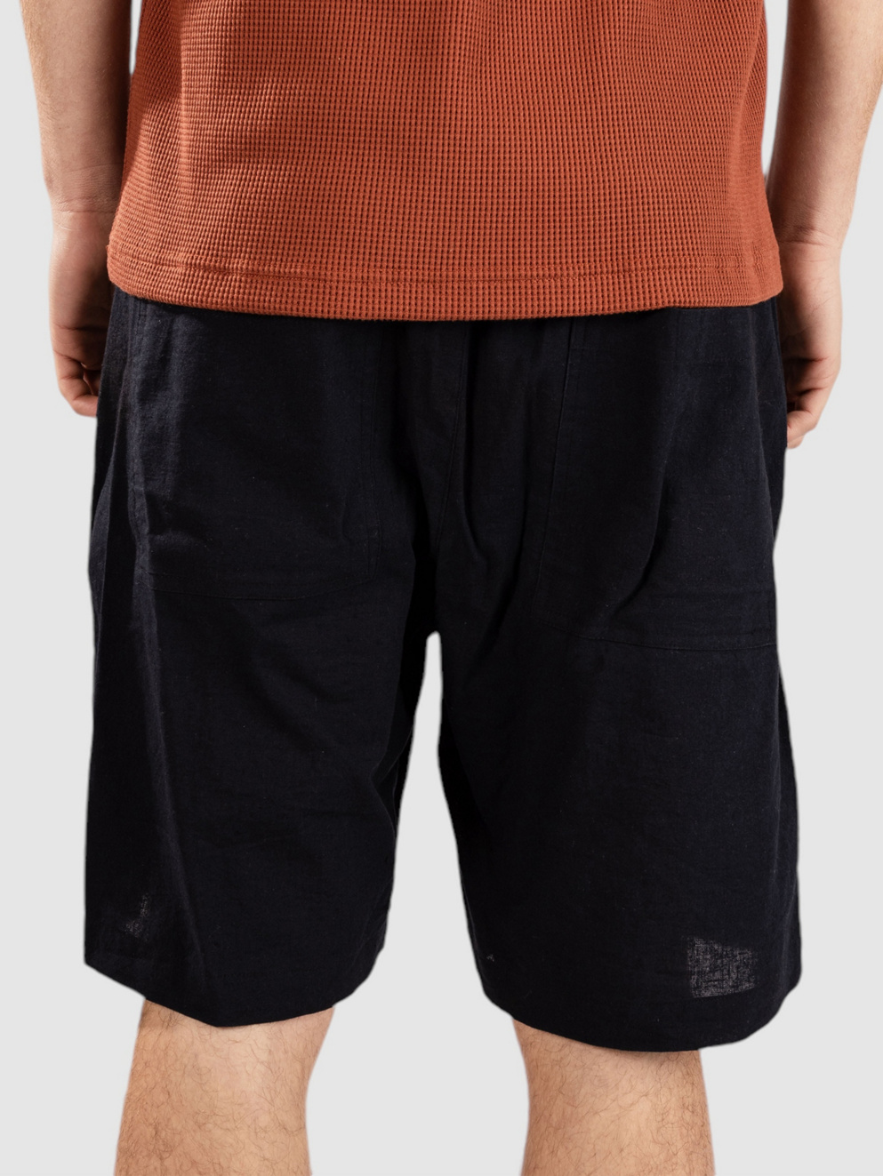 Anerkjendt Aklt James Cot/Linen Ela Shorts caviar