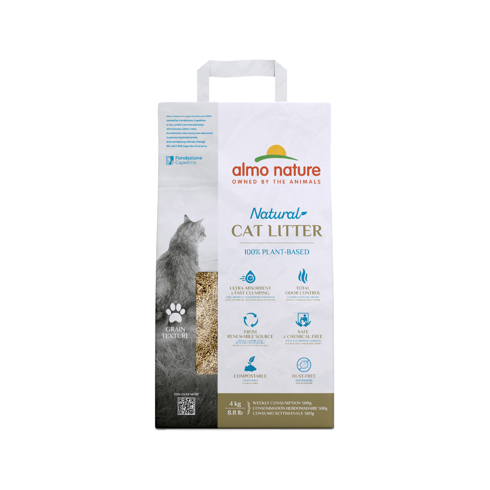 Almo Nature Graantextuur Kattenbakvulling