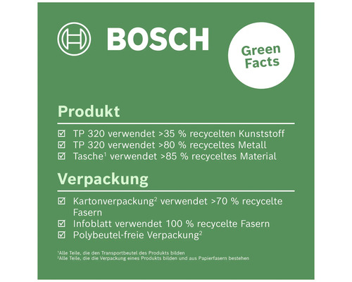 Bosch TP 320 telescoopsteel