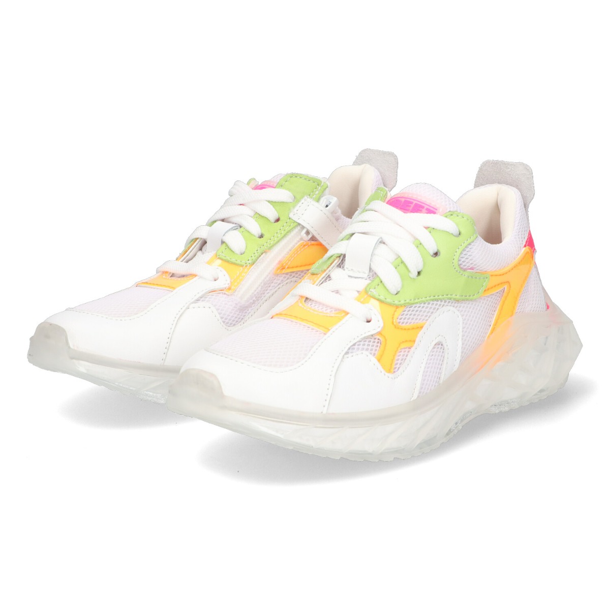Alex Amsterdam - Lage Sneakers Braqeez Wit