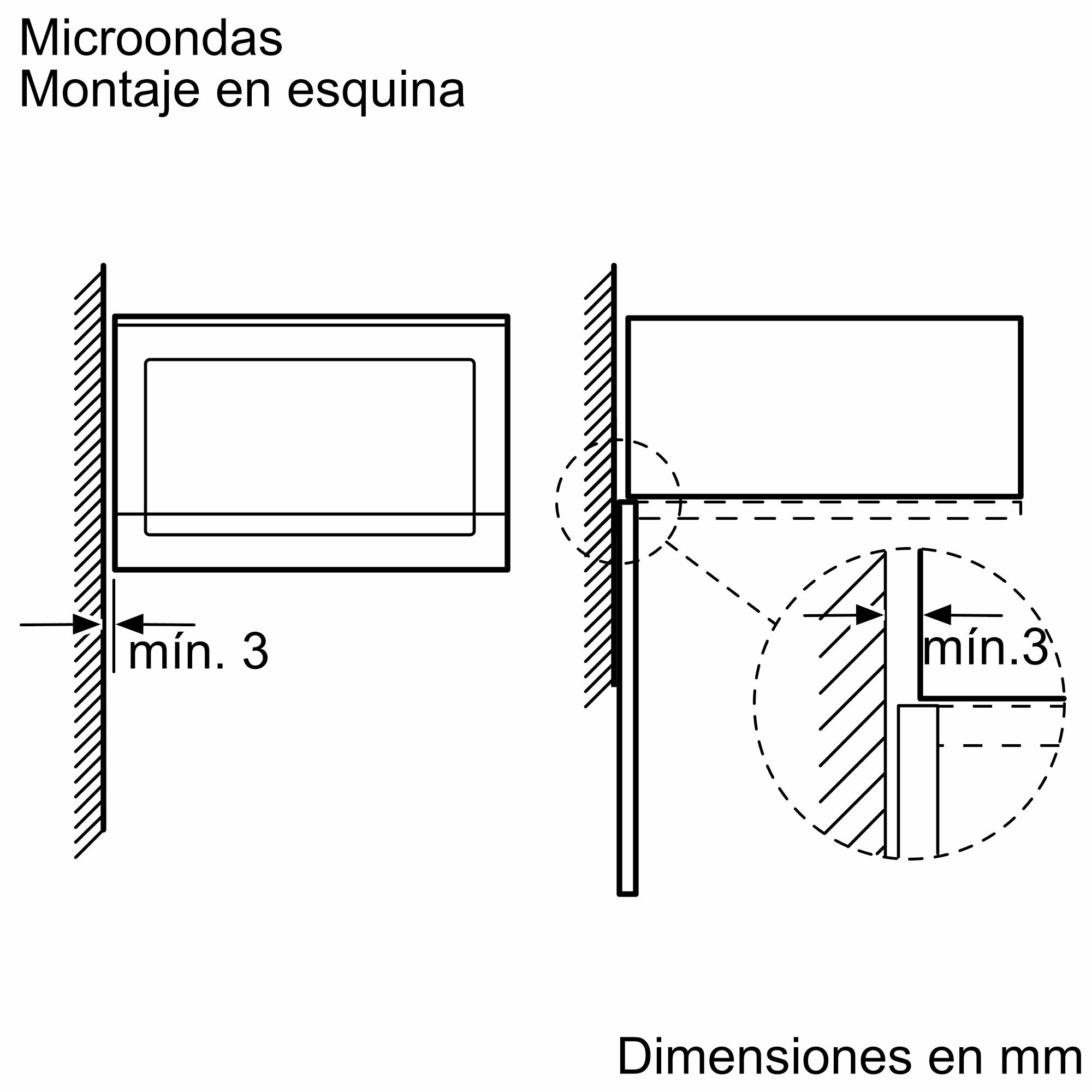 PRODUTO RECONDICIONADO # Micro-ondas de embutir Série 4 em aço inoxidável BEL523MS0-B