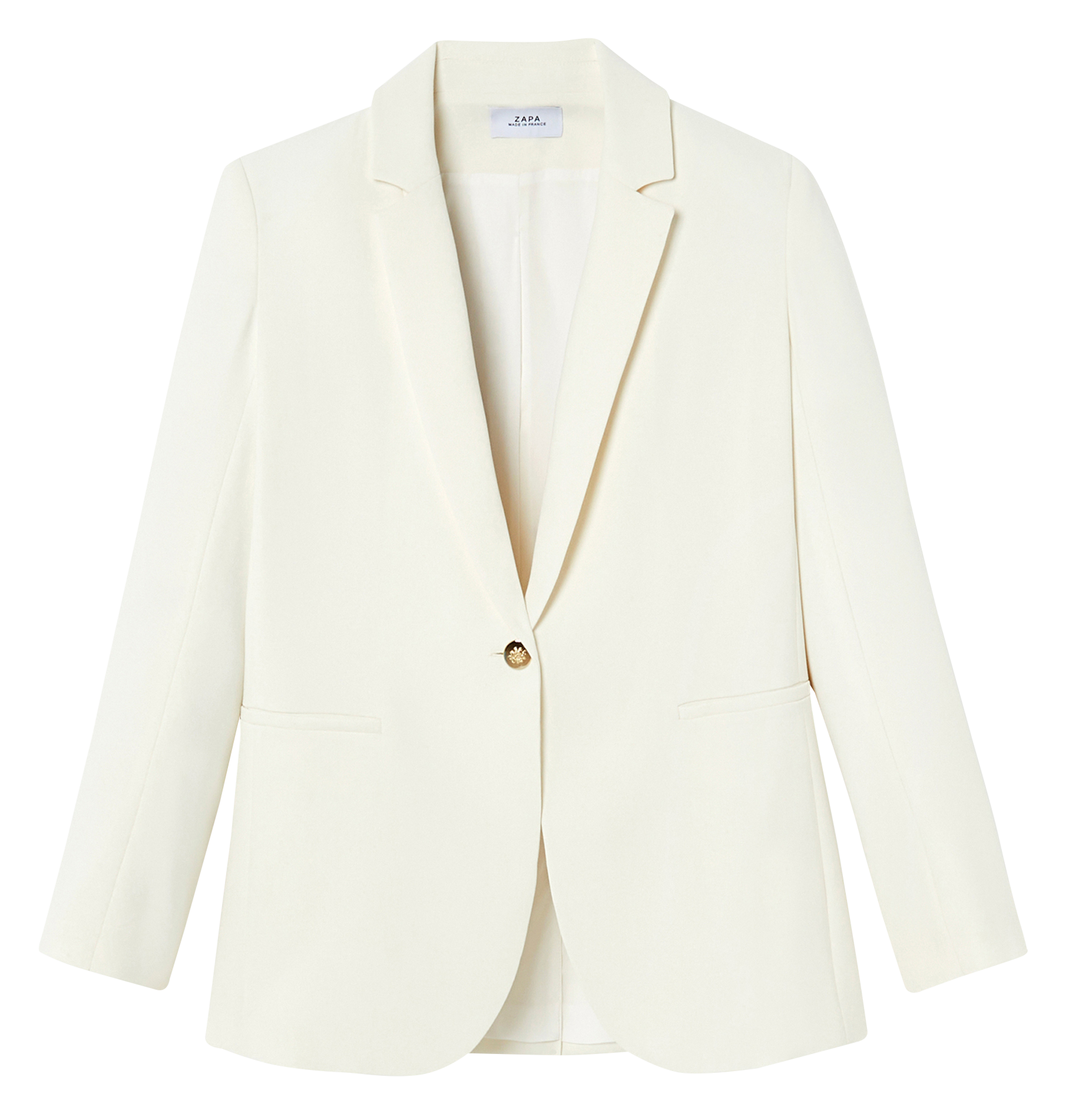 VICTORINA - Veste de tailleur boutonnée | Blanc