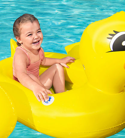 Bestway Schwimmmatratze m. Sound - 102x99cm - Ente