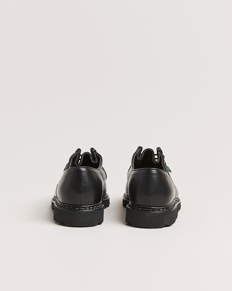 Paraboot Michael Derby Black Deerskin
