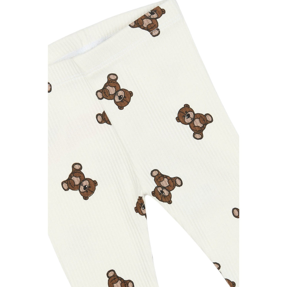 Køb THE NEW Siblings Cloud Dancer AOP TNSBPaulo Rib Leggings