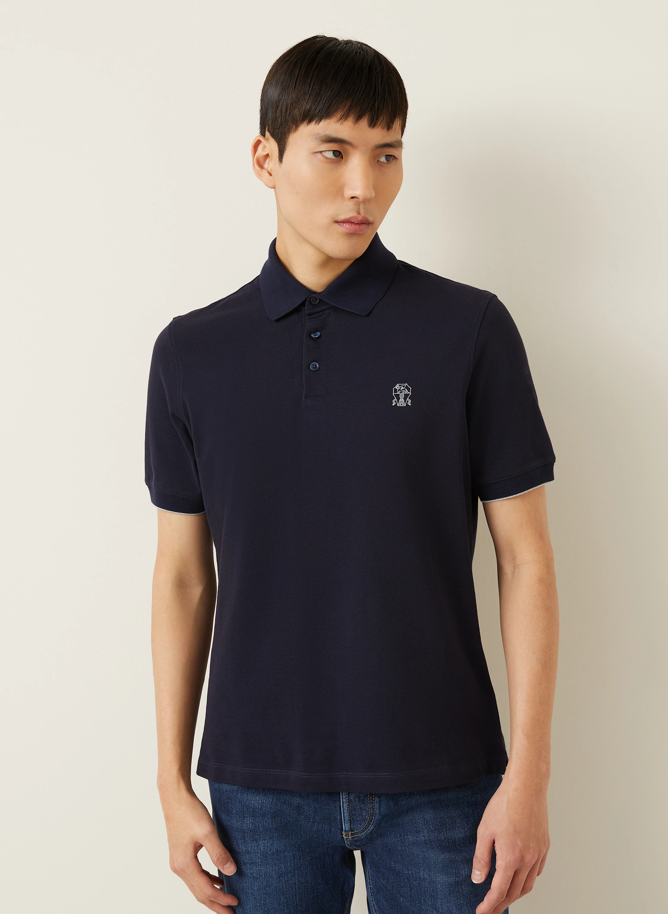 BRUNELLO CUCINELLI Piqué-Poloshirt