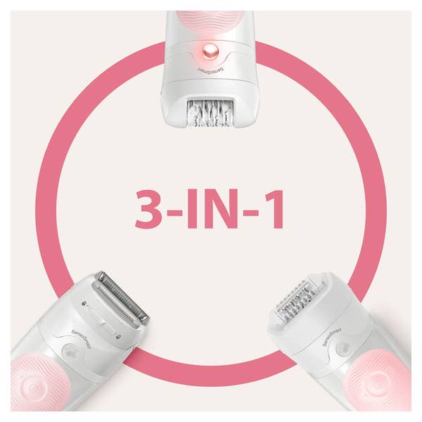 Braun Silk-épil 5 5-620 – Epilierer für Frauen für eine sanfte Haarentfernung