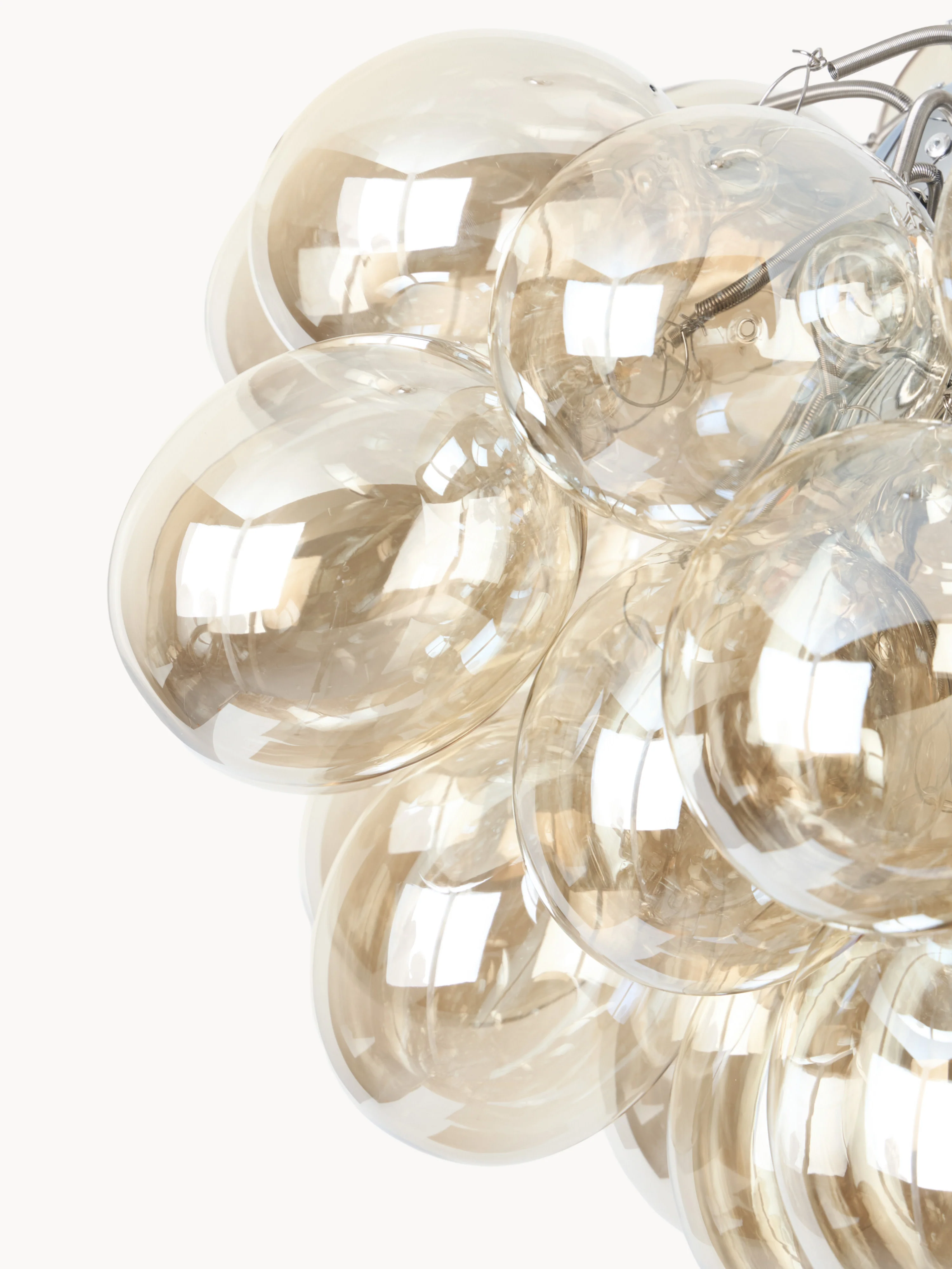 Mondgeblazen hanglamp Gross