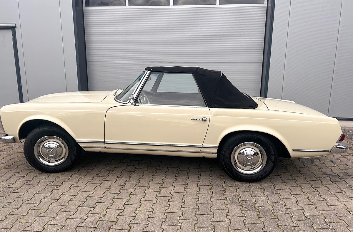 Mercedes Pagode 230 SL Cabrio fahren (4 Std.) Wenighösbach