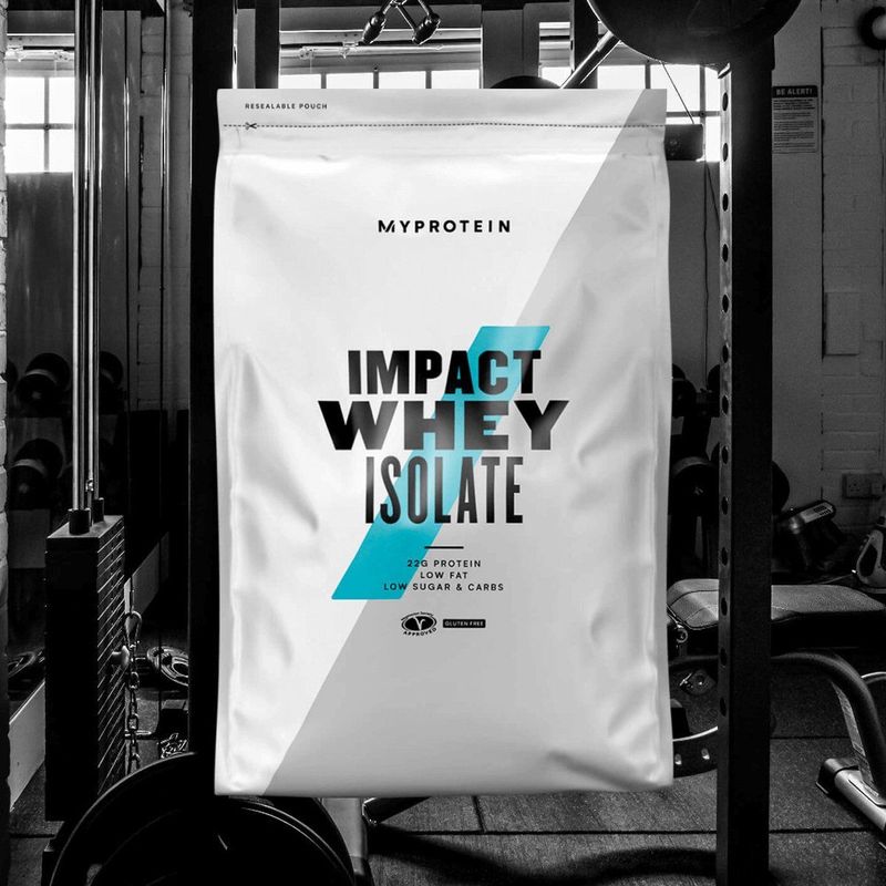 Impact Whey Isolate Unflavoured 1KG MyProtein