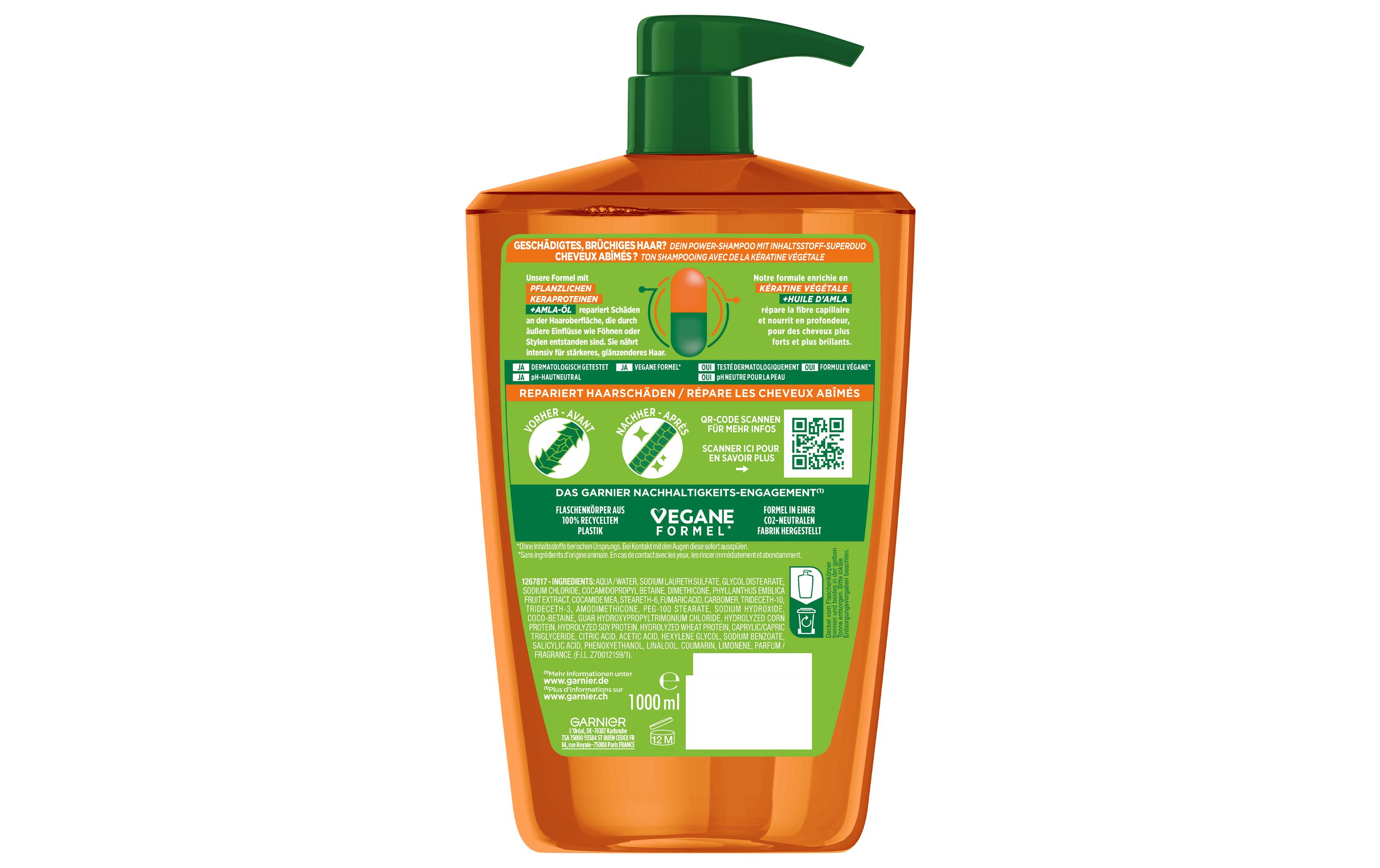 Shampoo Goodbye Damage 1000 mlHaarshampoo mit Amla-Öl und reparierenden Keraproteinen