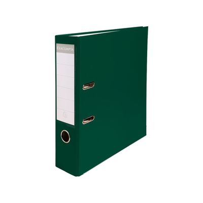 Exacompta - Classeur à levier - Dos 80 mm - A4 - pour 600 feuilles - vert