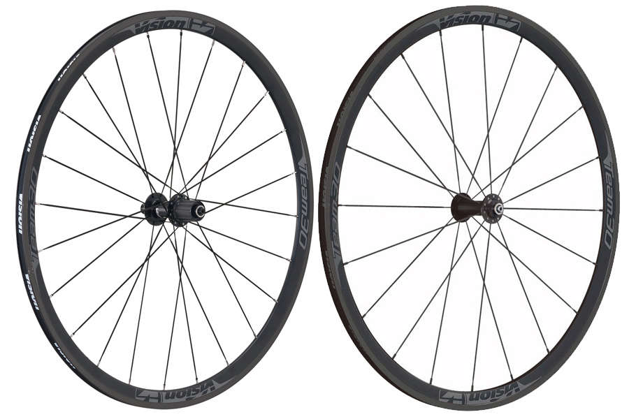 Vision Team 30 Clincher Wielset Grijs