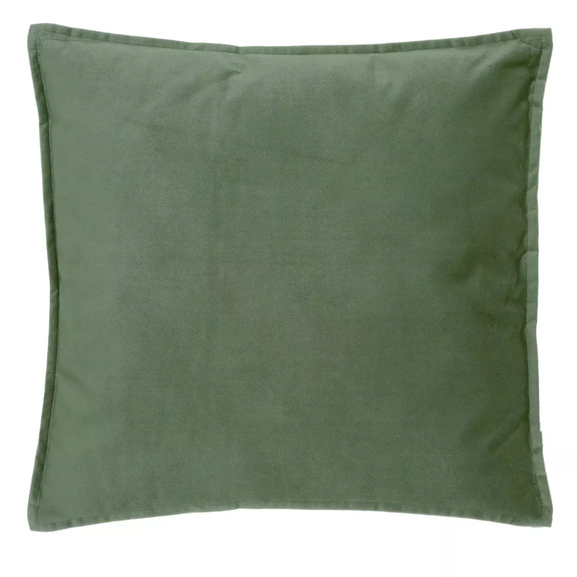 Coussin carré (55 x 55 cm) Lilou Vert kaki
