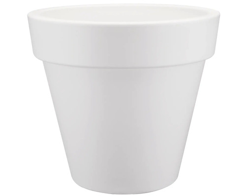 elho Pure ronde kunststof plantenpot Ø 40 H 36 cm wit