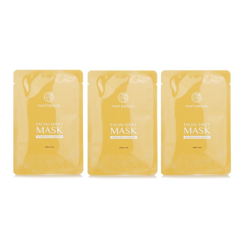mori beauty by Natural Beauty Hydra Solution Cushion Mask (Refirmante Anti-rugas) 3pcs x 23ml/0.8