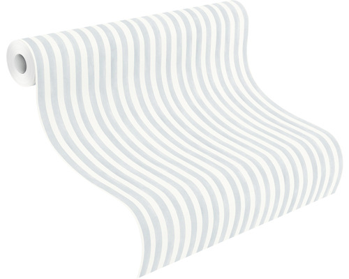 Vliesbehang 252743 Bambino XIX strepen blauw